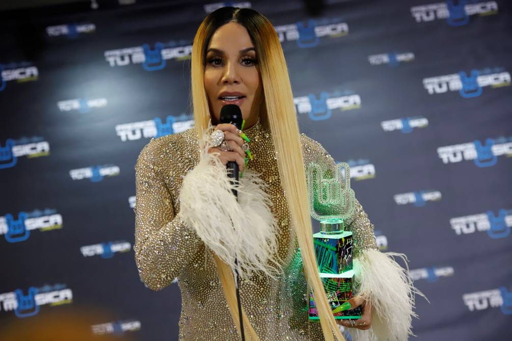 Ivy Queen reivindica en los Latin Grammy su condición de pionera del reguetón